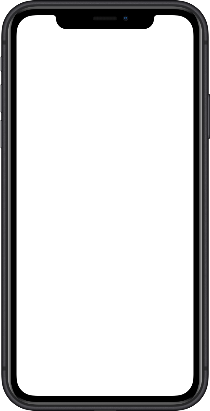 iOS phone mockup